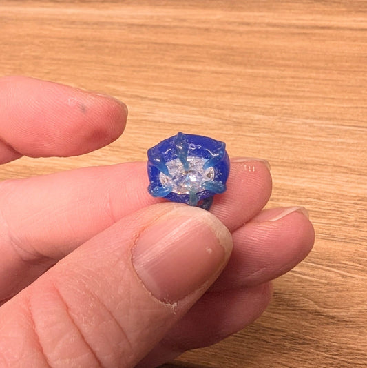 Quirky Cubic Zirconia 3D Claw Pendant Necklace - Not Lost Jewellery