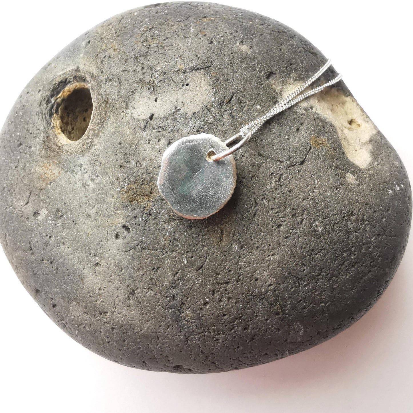 Keum Boo Sea Shell Pendant Necklace - Medium Size - Not Lost Jewellery