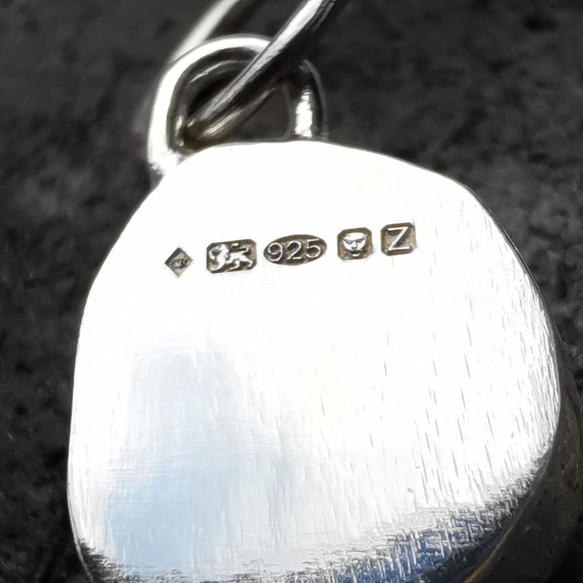 Red Sea Pottery and Recycled Silver Pendant Necklace - Not Lost Jewellery