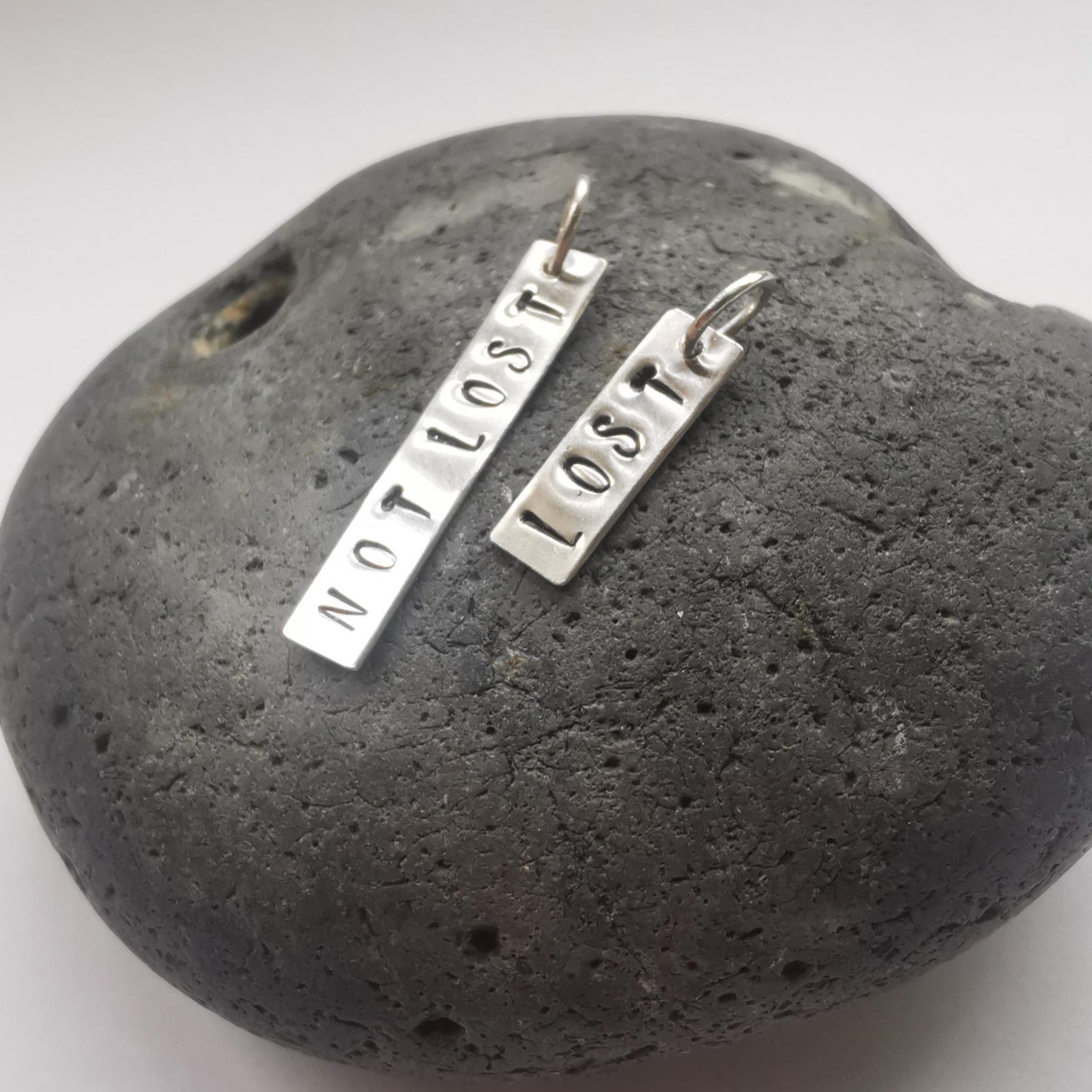 Signature 'Not Lost' & 'Lost' Pendants - Not Lost Jewellery