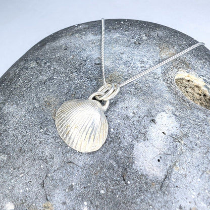 Double Sided Seashell Pendant Necklace - Not Lost Jewellery