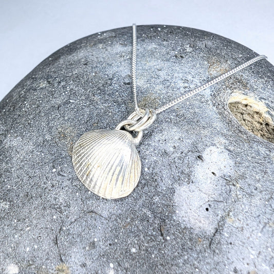 Double Sided Seashell Pendant Necklace - Not Lost Jewellery