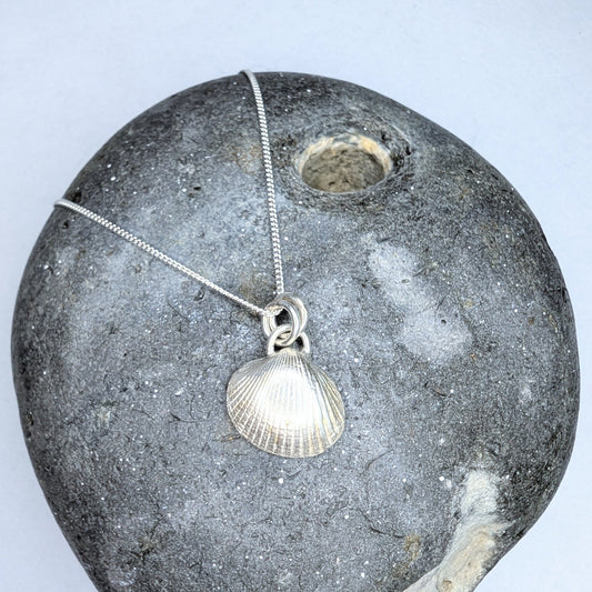 Double Sided Seashell Pendant Necklace - Not Lost Jewellery