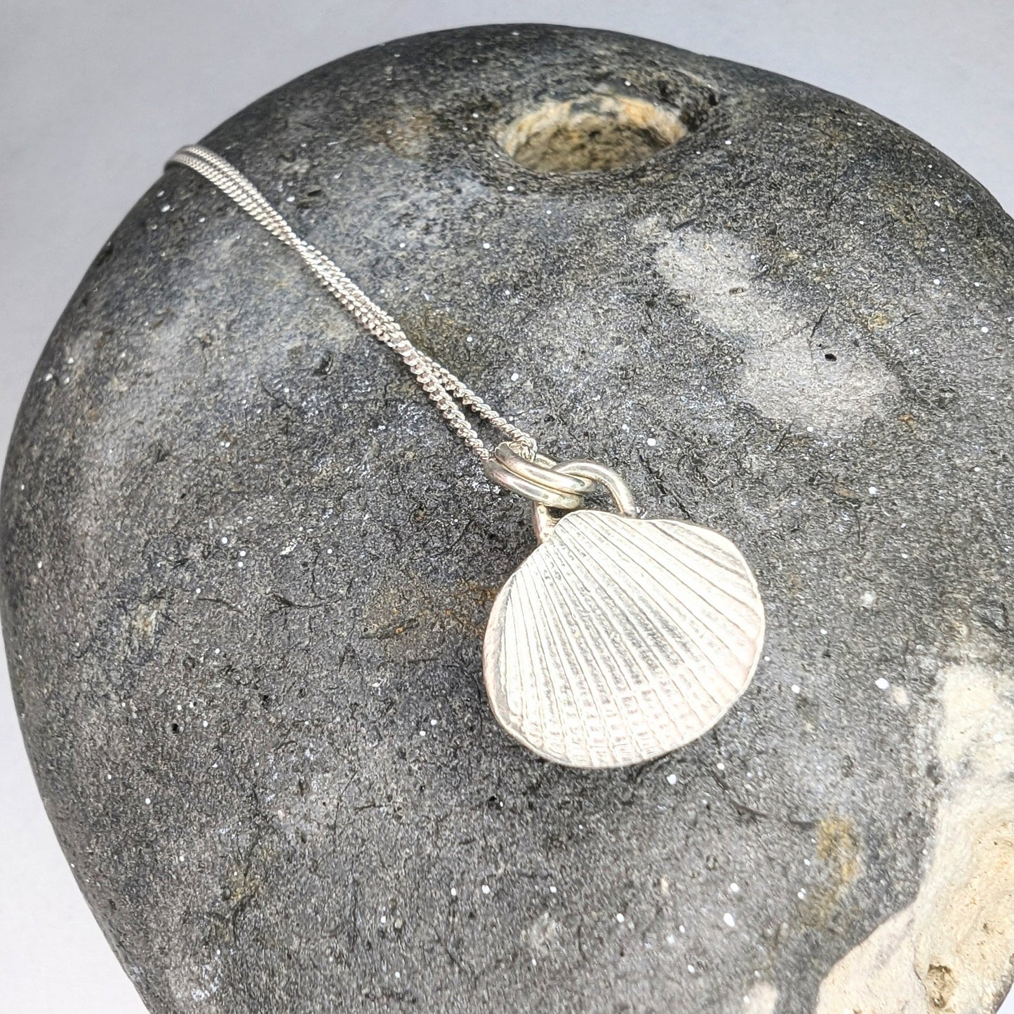 Double Sided Seashell Pendant Necklace - Not Lost Jewellery