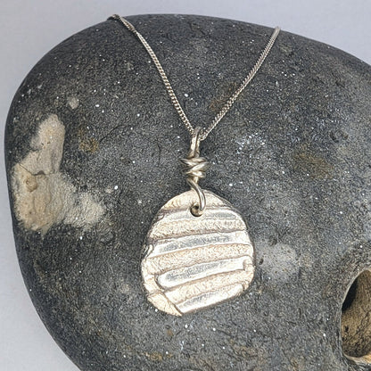 Shell Fragment Pendant Necklace - Not Lost Jewellery