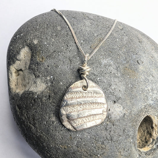 Shell Fragment Pendant Necklace - Not Lost Jewellery