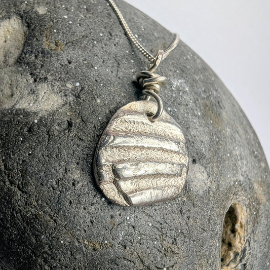 Shell Fragment Pendant Necklace - Not Lost Jewellery